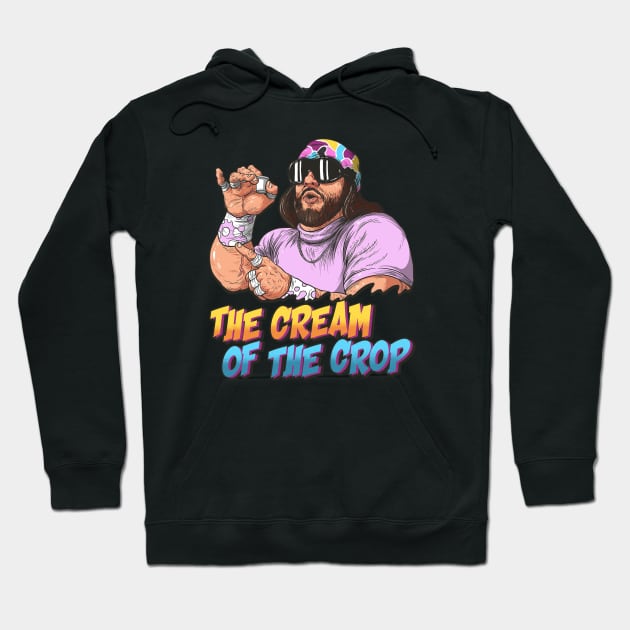 THE CREAM OF THE CROP RANDY SAVAGE MACHO MAN Hoodie by parijembut